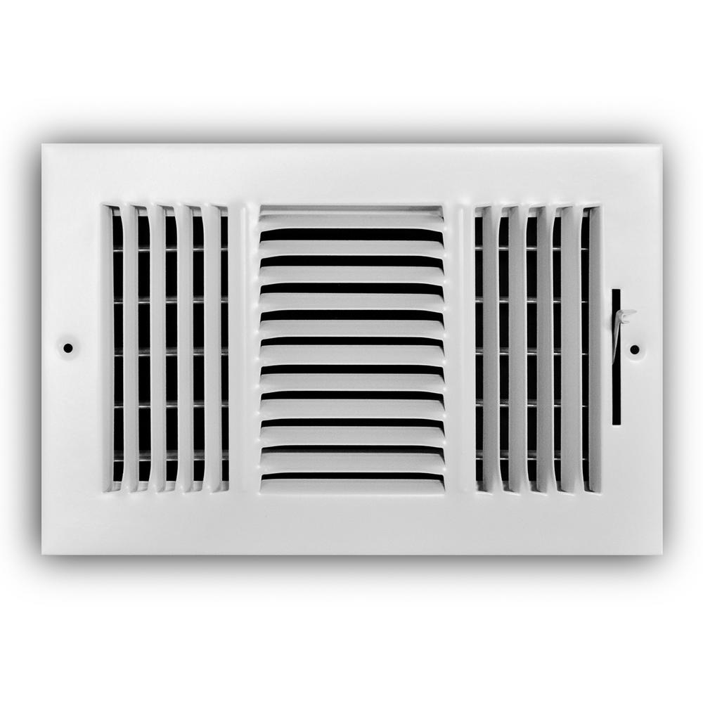 Everbilt 10 In X 6 In 3 Way Wall Ceiling Register