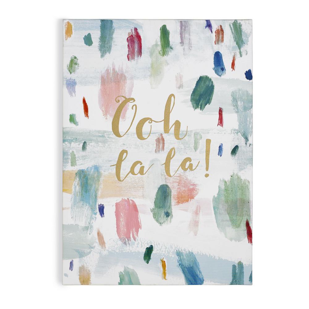 Safavieh 28 in. x 20 in. "Be Prepared" Wall ArtART2040A The Home Depot