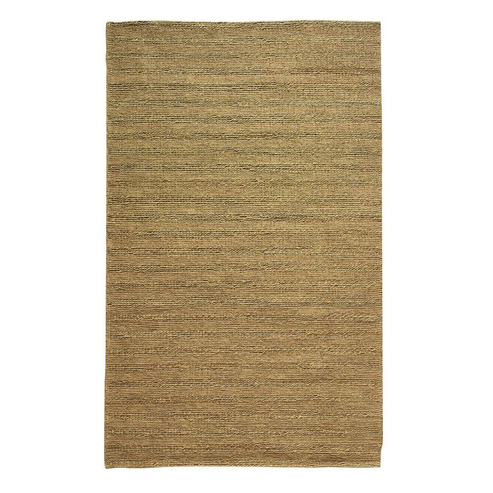  Home  Decorators  Collection  Banded Jute  Dark Natural 4 ft 