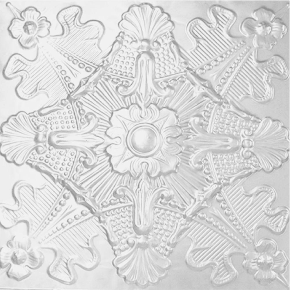 Shanko 2 ft. x 4 ft. Nailup/Direct Application Tin Ceiling Tile in