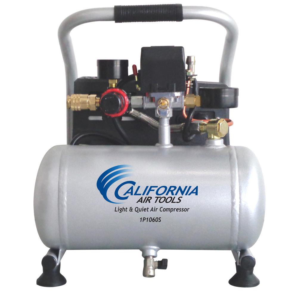 California Air Tools 1.0 Gal. Light and Quiet Steel Tank Electric Portable Air... by California Air Tools