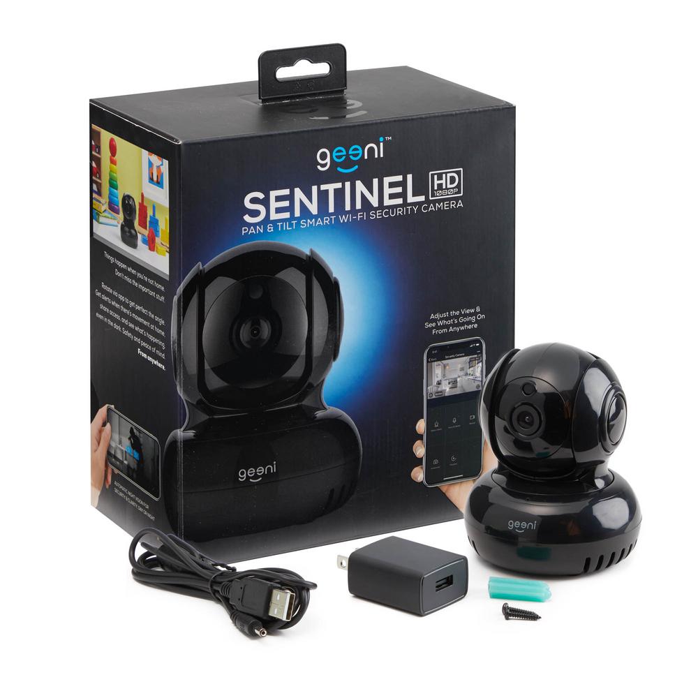 Geeni Sentinel 1080p HD Indoor Tilt Wi-Fi Standard ...