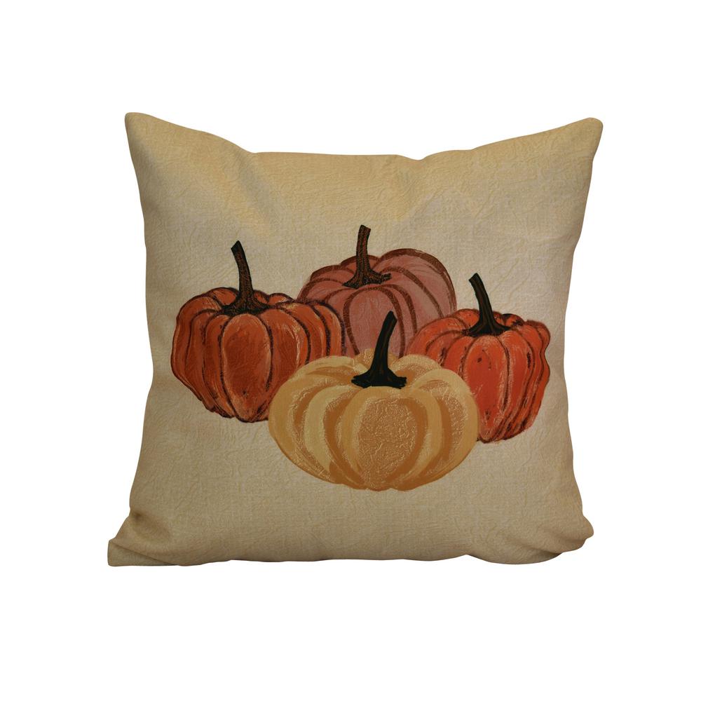 Geometric Print Pillow Cream E by design Pumpkin Spice