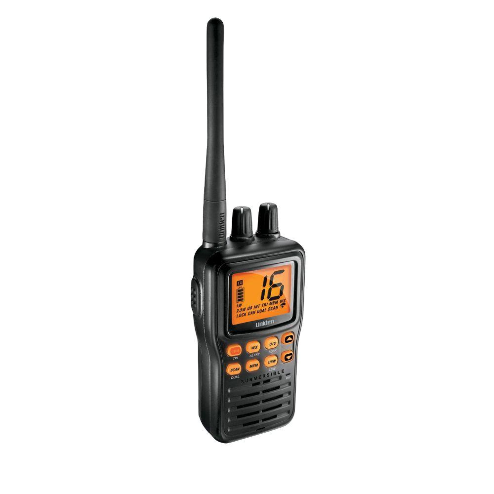 Uniden Handheld MRN Radio-MHS75 - The Home Depot