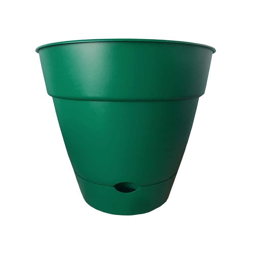 Dynamic Design Newbury 16 In X Cadmium Green Plastic Self Dynamic Design Newbury 16 In X Cadmium Green Plastic Self Watering Poly Planter