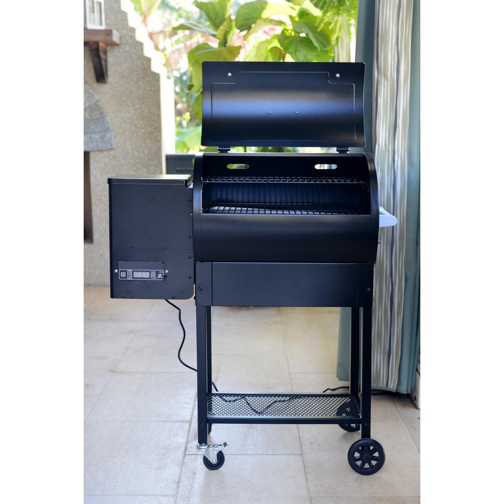 Lifesmart Pellet Grill and Smoker with Single Meat Probe PID Digital Control and Extended 760 sq. in. Cooking Surface in Black was $678.39 now $449.0 (34.0% off)