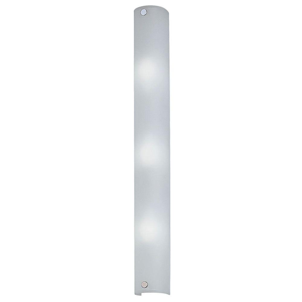Eglo Mono 3 Light Chrome Wall Lamp 85339a The Home Depot Eglo Mono 3 Light Chrome Wall Lamp