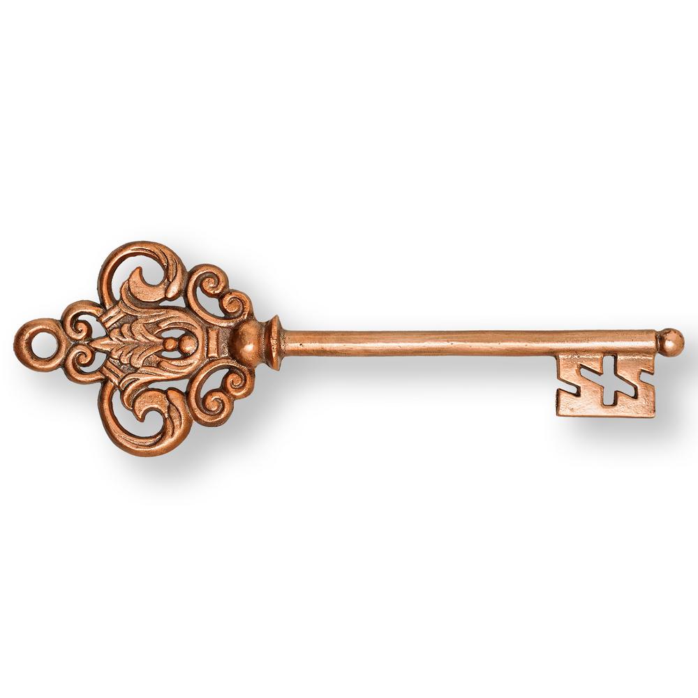 Rose Gold Castle Key Metal Wall Art 104039 Rose Gold Castle Key Metal Wall Art 104039