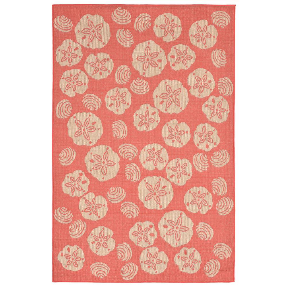 Trans Ocean Import Co Baxter Sand Dollar C 5 Ft X 8 Indoor Indoor Outdoor Area Rug
