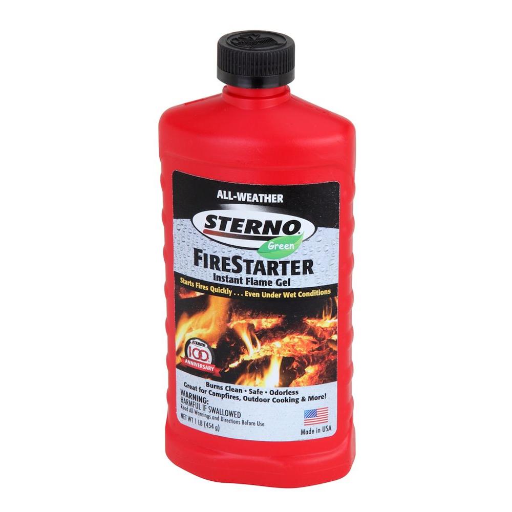 Sterno CandleLamp AllWeather Instant Flame Gel Fire Starter20215