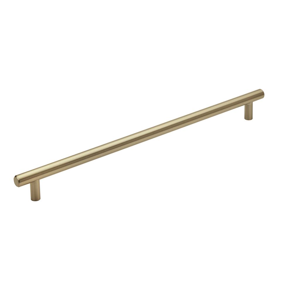 Amerock Bar Pulls 18 in. (457 mm) Center-to-Center Golden Champagne ...