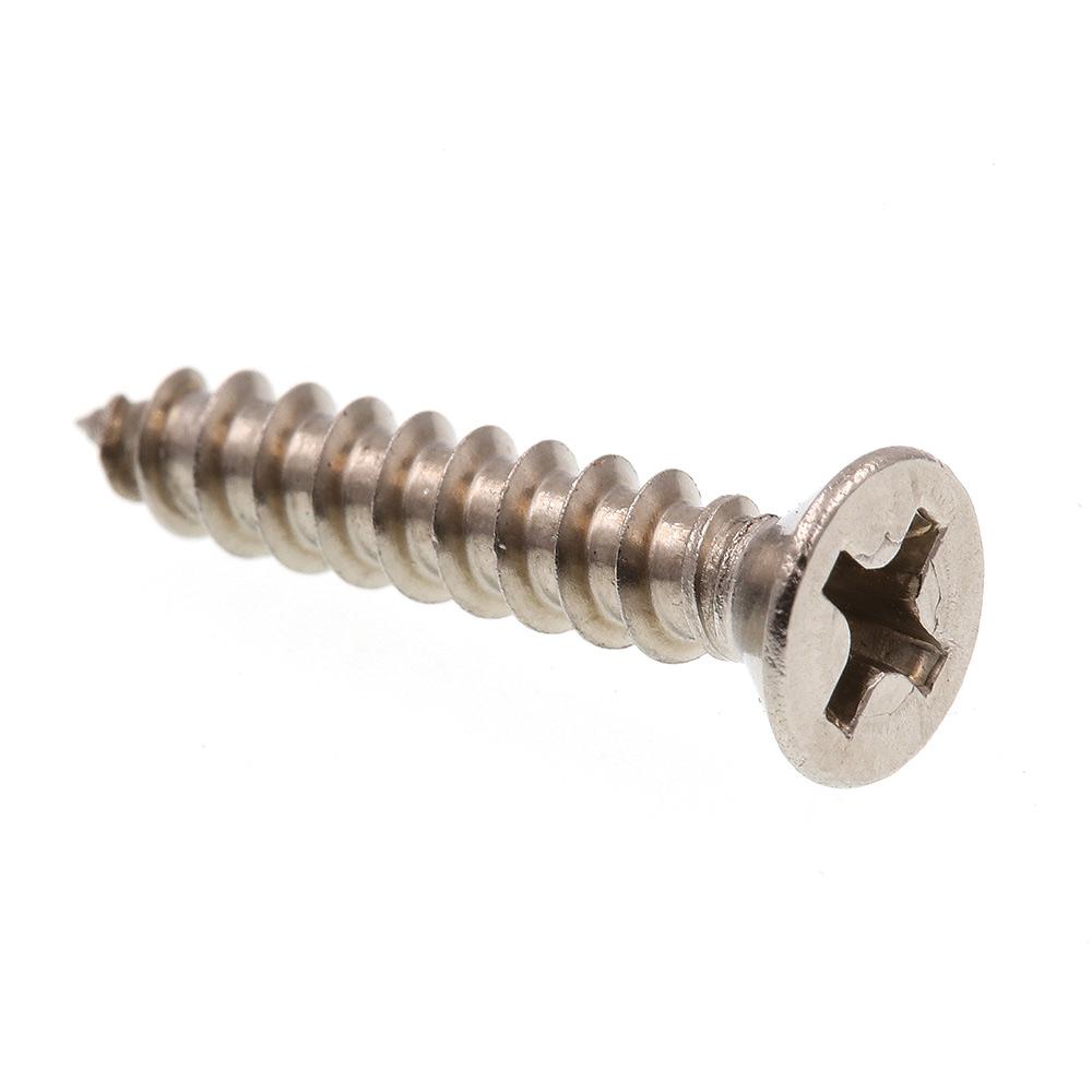 screws metal sheet grade 8 8 x #6 18 Flat in. Tapping Steel Grade Self Stainless 3/4