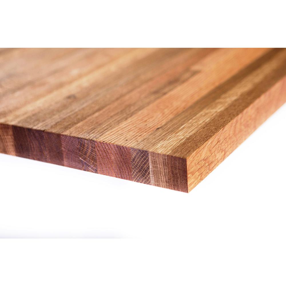 8 Ft L X 2 Ft 1 D In X 1 5 In T Butcher Block Countertop In