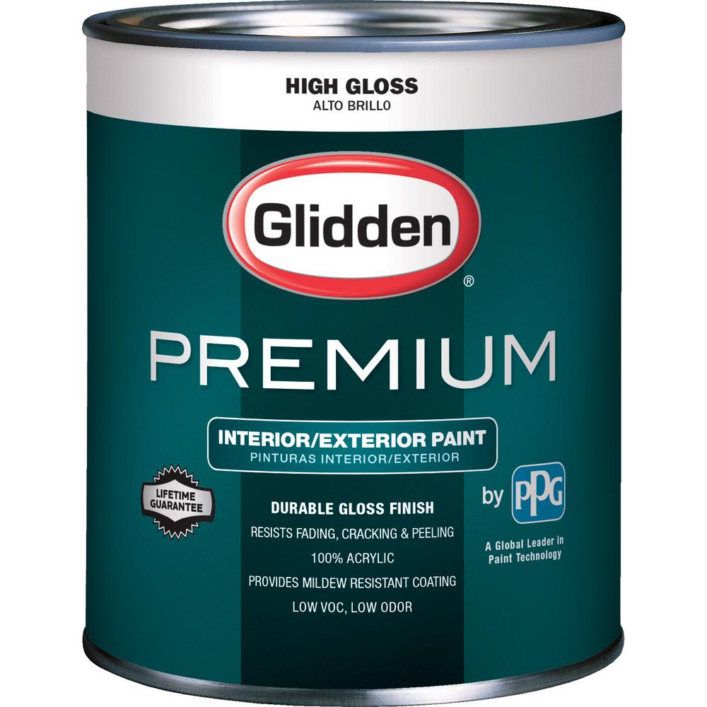 White Glidden Premium Paint Colors Gl7100 04 64 1000 