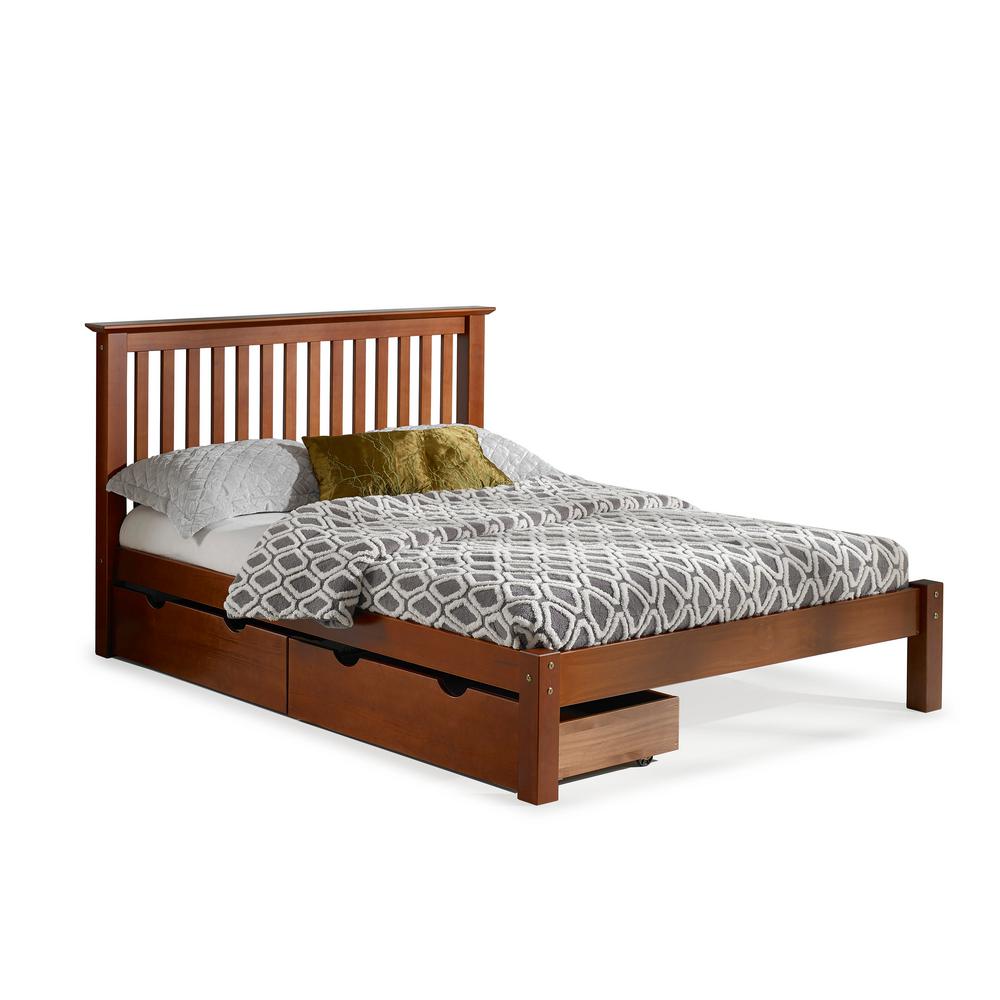 Alaterre Furniture Barcelona Chestnut Full Bed With Storage Drawers Alaterre Furniture Barcelona Chestnut Full Bed With Storage Drawers Ajba2070s The Home Depot