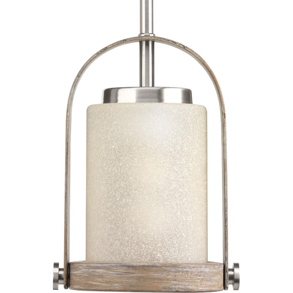 Progress Lighting Aspen Creek Collection 1 Light Brushed Nickel Pendant Progress Lighting Aspen Creek Collection 1 Light Brushed Nickel Pendant