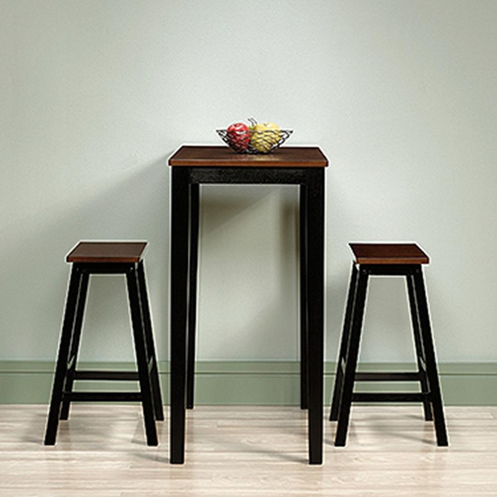 Black Wood 2 Person Kitchen Dining Tables Beginnings
