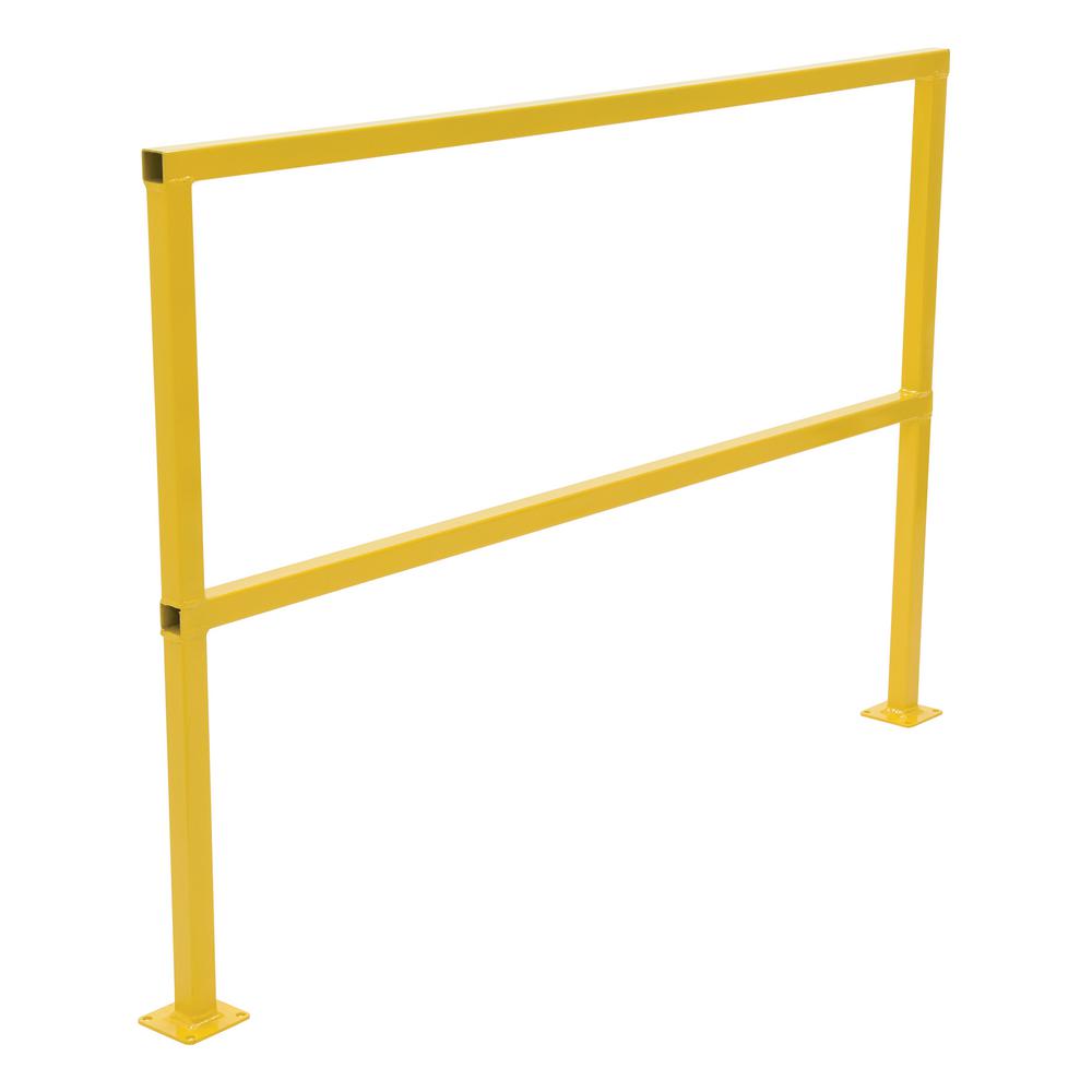 Vestil 5 ft. Square Steel Safety Handrail-SQ-60 - The Home Depot