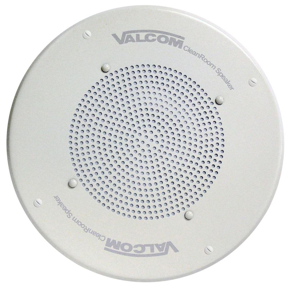 Valcom Clean Room Ceiling Speaker-VC-V-1040 - The Home Depot