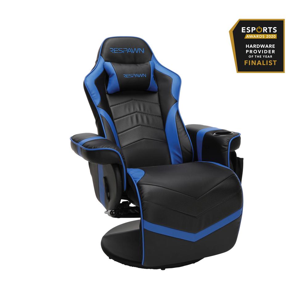 Unbranded 900 Racing Style Gaming Recliner Reclining Gaming Chair In Blue Rsp 900 Blu Rsp 900 Blu The Home Depot