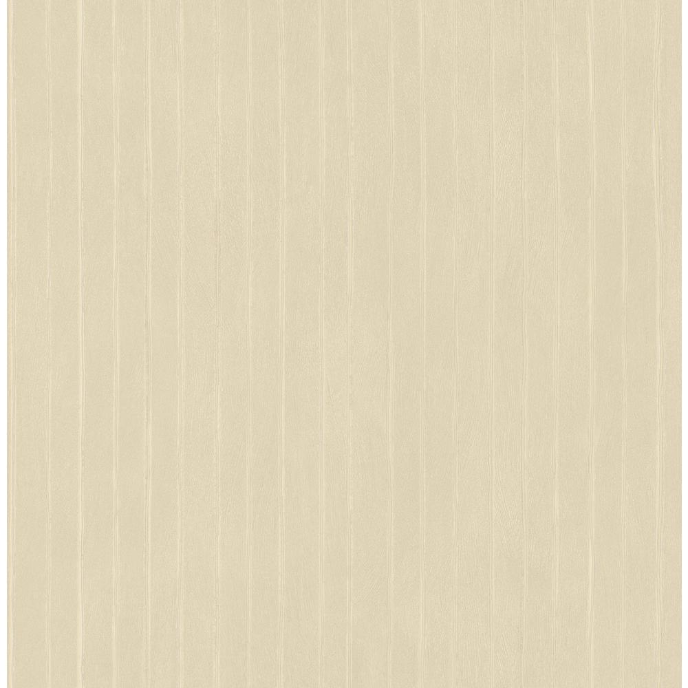 Seabrook Designs Crenshaw Gray and OffWhite Striped Wallpaper GL31008