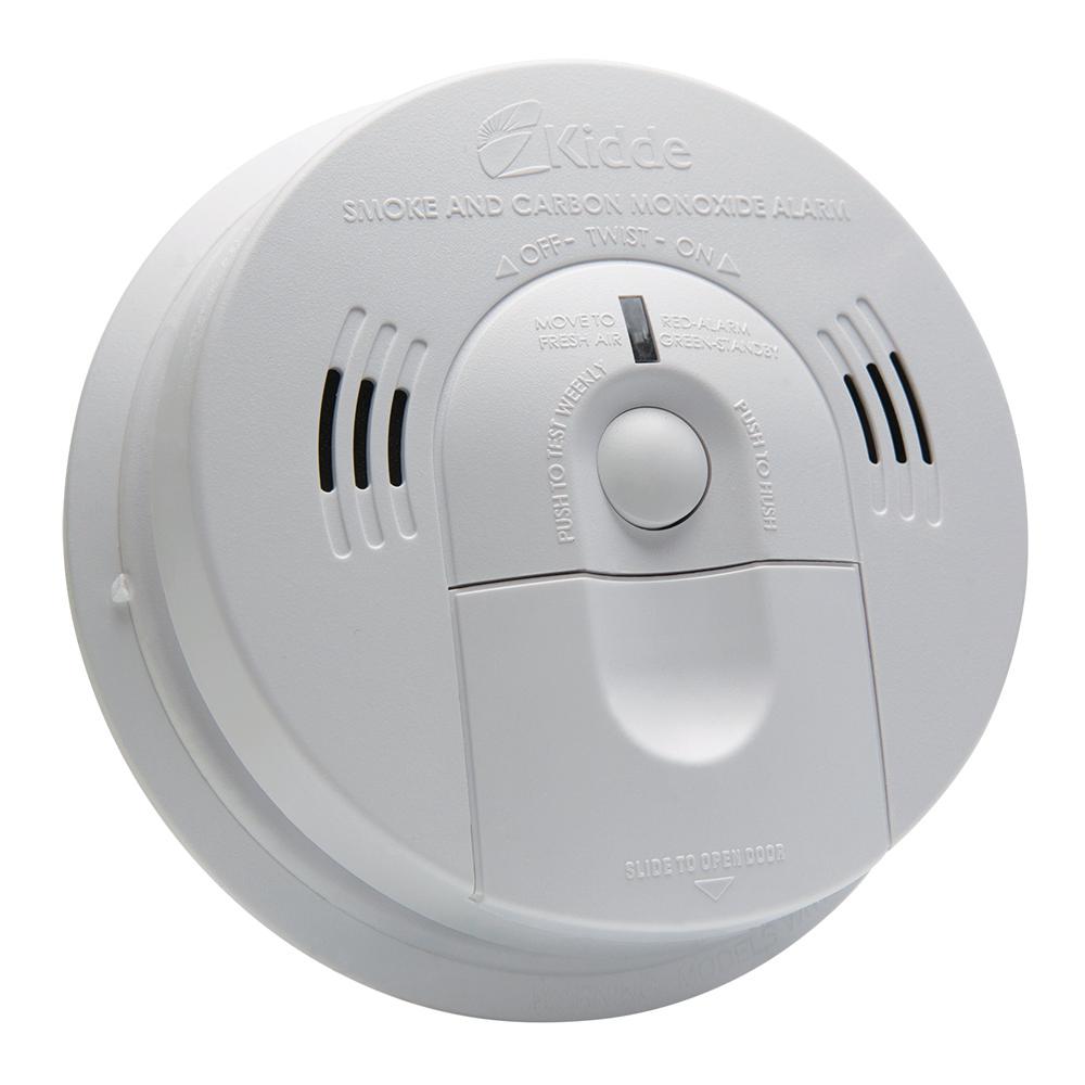 Kidde Code One Hardwired Smoke And Carbon Monoxide Combination Detector With Ionization Sensor And Voice Warning 21027519 The Home Depot