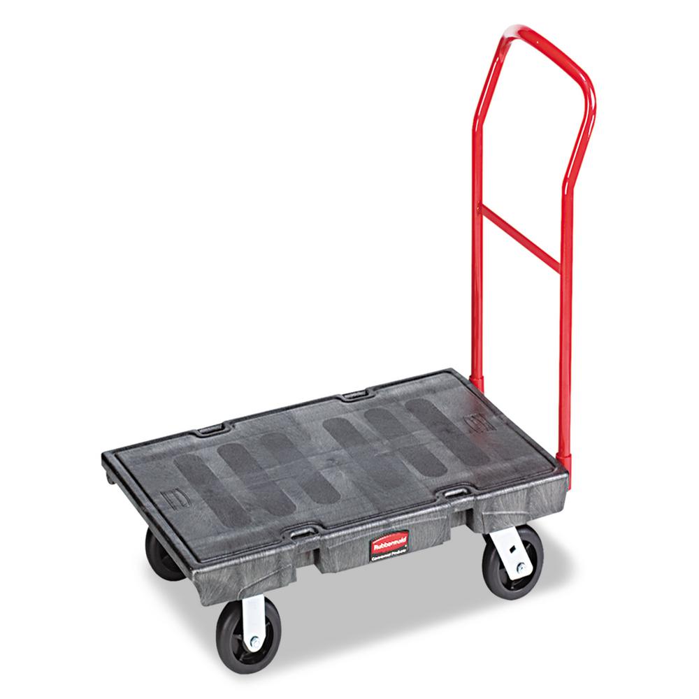 Rubbermaid Commercial Products 24 in. x 48 in. Heavy Duty Platform Truck with 8 in. Casters