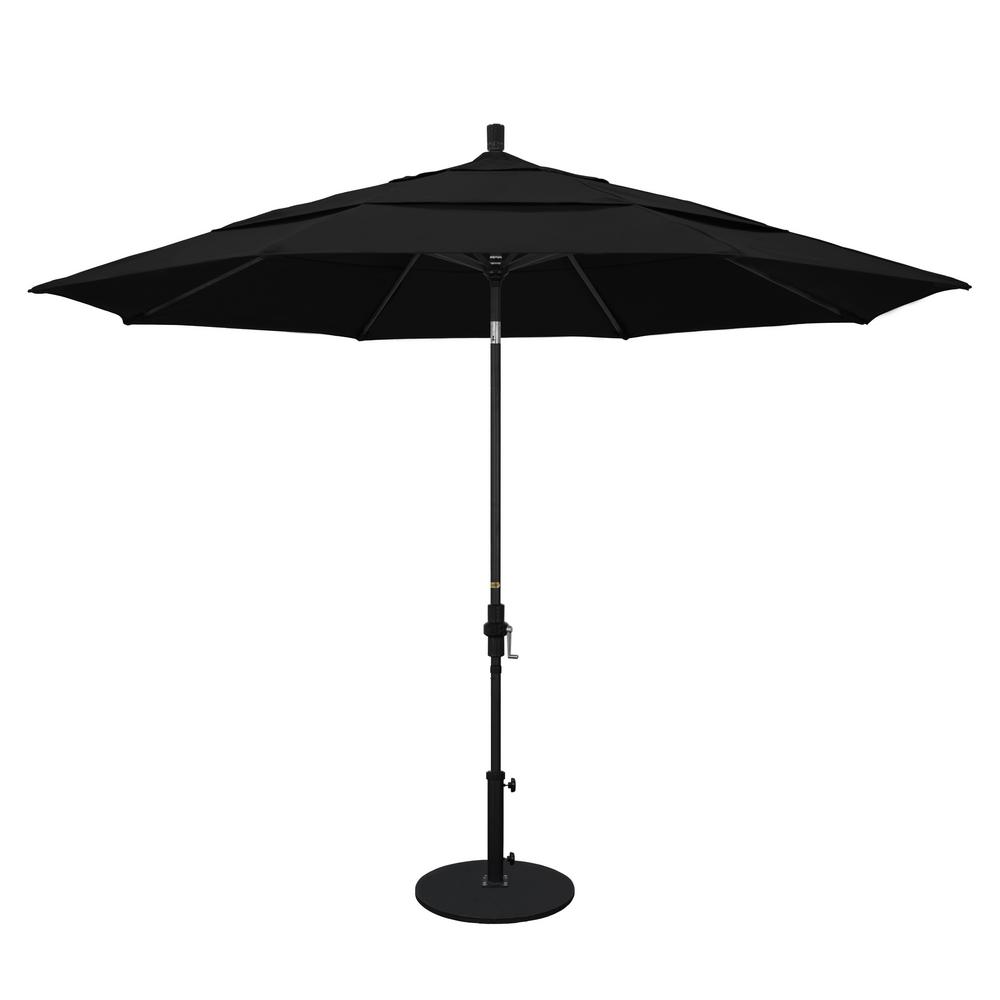 black patio umbrellas on sale