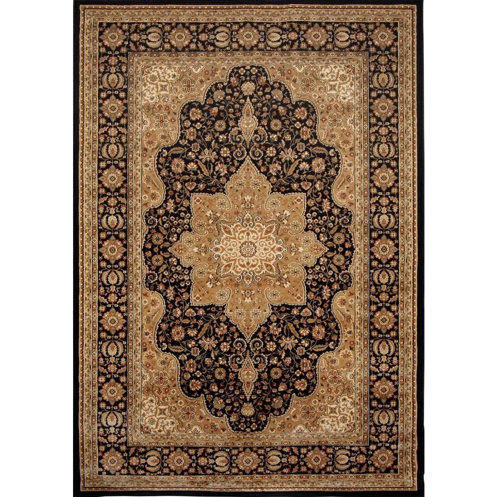 Home Dynamix Triumph Black 9 Ft X 12 Indoor Area Rug