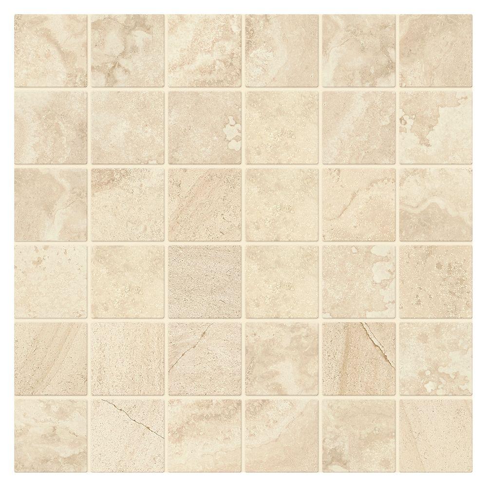 Geometric Pattern Marazzi Tile Flooring The Home Depot Developed By Nature Rapolano 12 In X 6 Mm Glazed Ceramic