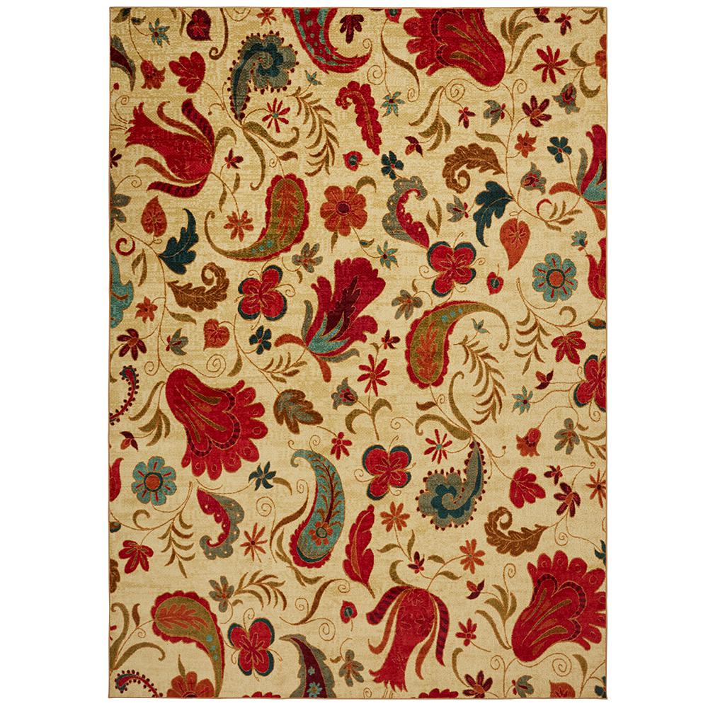 Mohawk Strata Tropical Acres 7 ft. 6 in. x 7 ft. 6 in. Square Rug