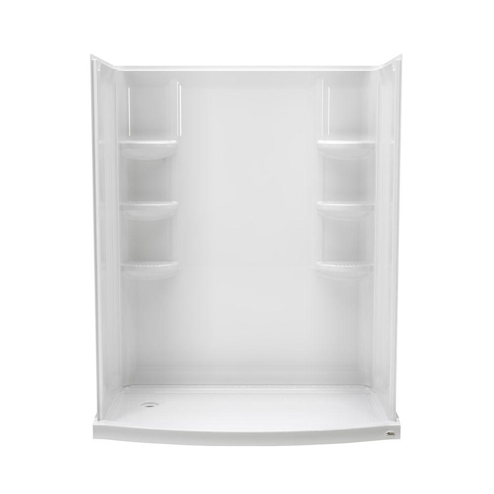 shower piece ovation kit standard american arctic combo left ov drain hand