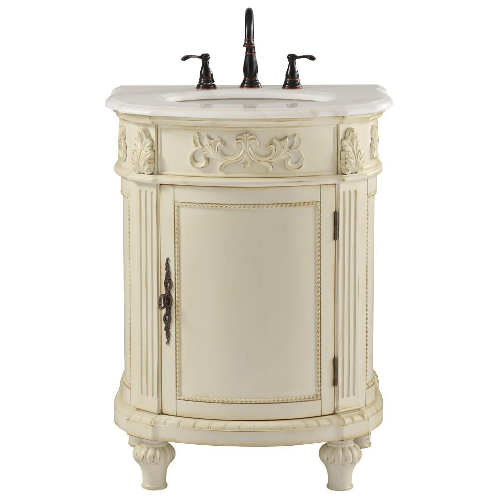 Home Decorators Collection Winslow 26 In W Vanity In Antique Grey