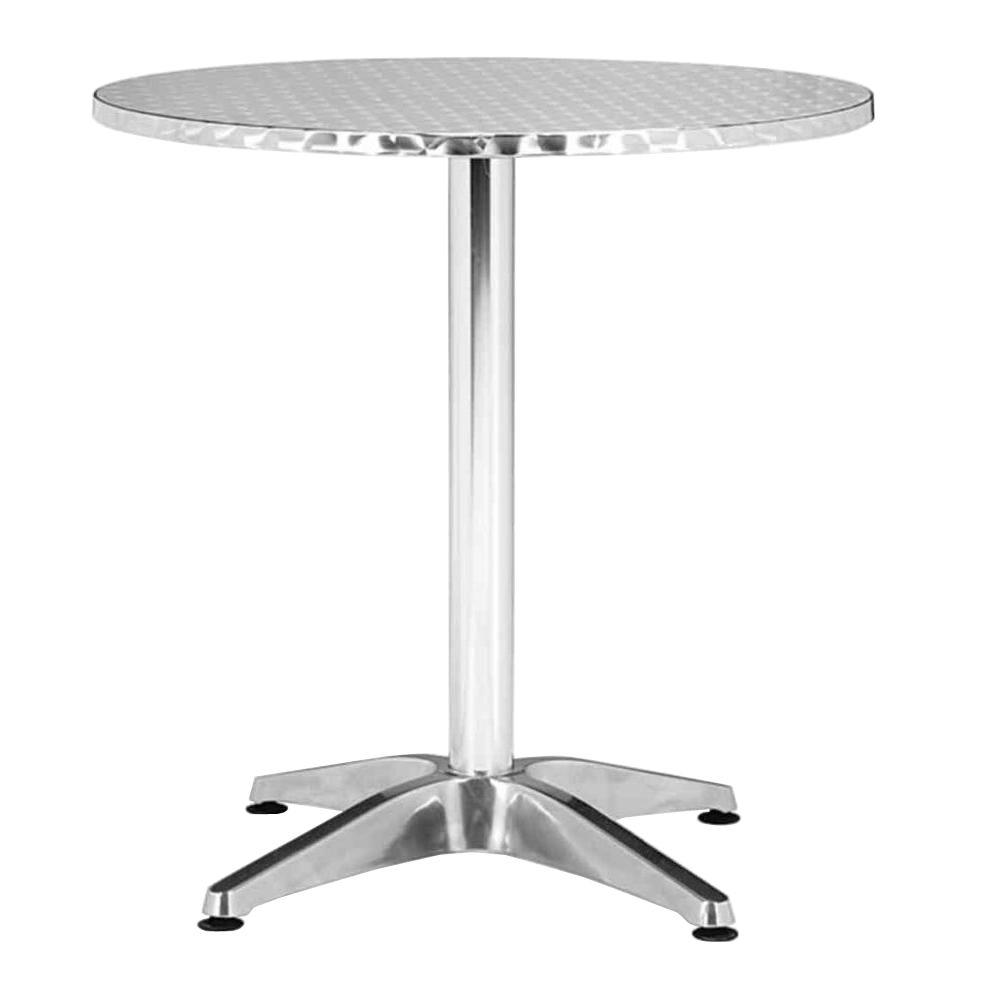 ZUO Christabel Aluminum Patio Round Table-700601 - The Home Depot