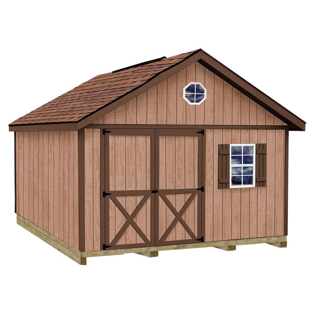 Best Barns Brandon 12 ft. x 20 ft. Wood Storage Shed Kit with Floor including 4... by Best Barns