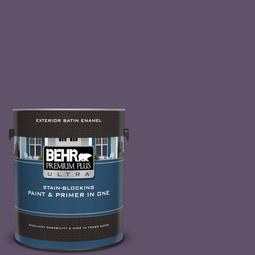 BEHR Premium Plus Ultra 1 gal. UL25021 Darkest Grape BEHR Premium Plus Ultra 1 gal. UL25021 Darkest Grape