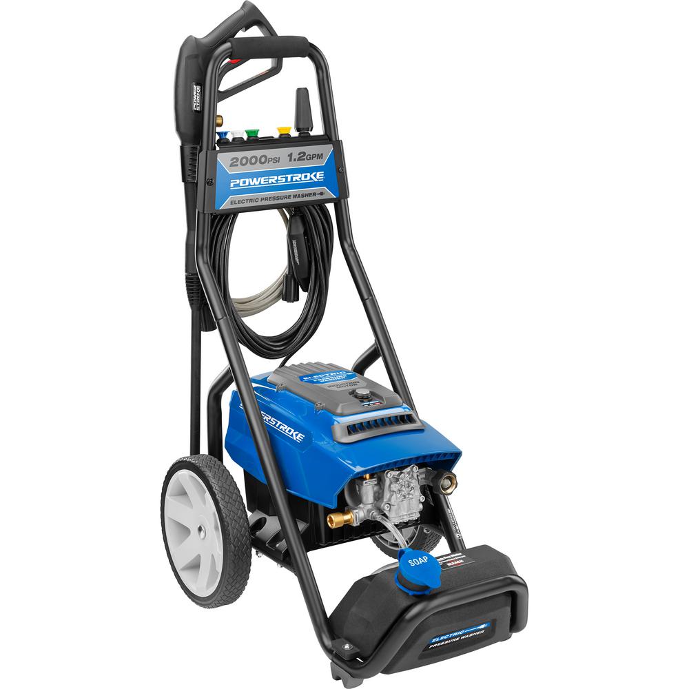 PowerStroke 2000 psi 1.2 GPM Electric Pressure Washer ...