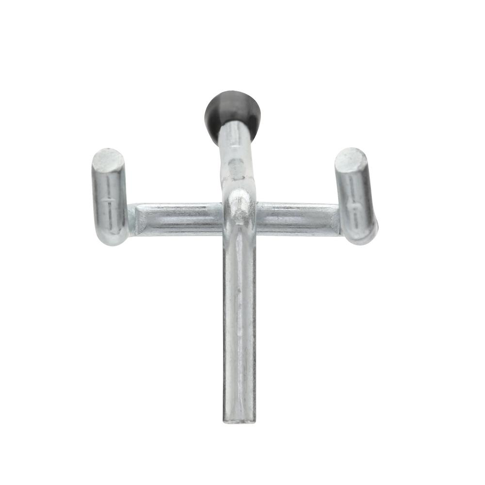 100 each 2/" /& 4/" All Metal Peg Hooks 1//8/" to 1//4/" Pegboard Slatwall Garage kit