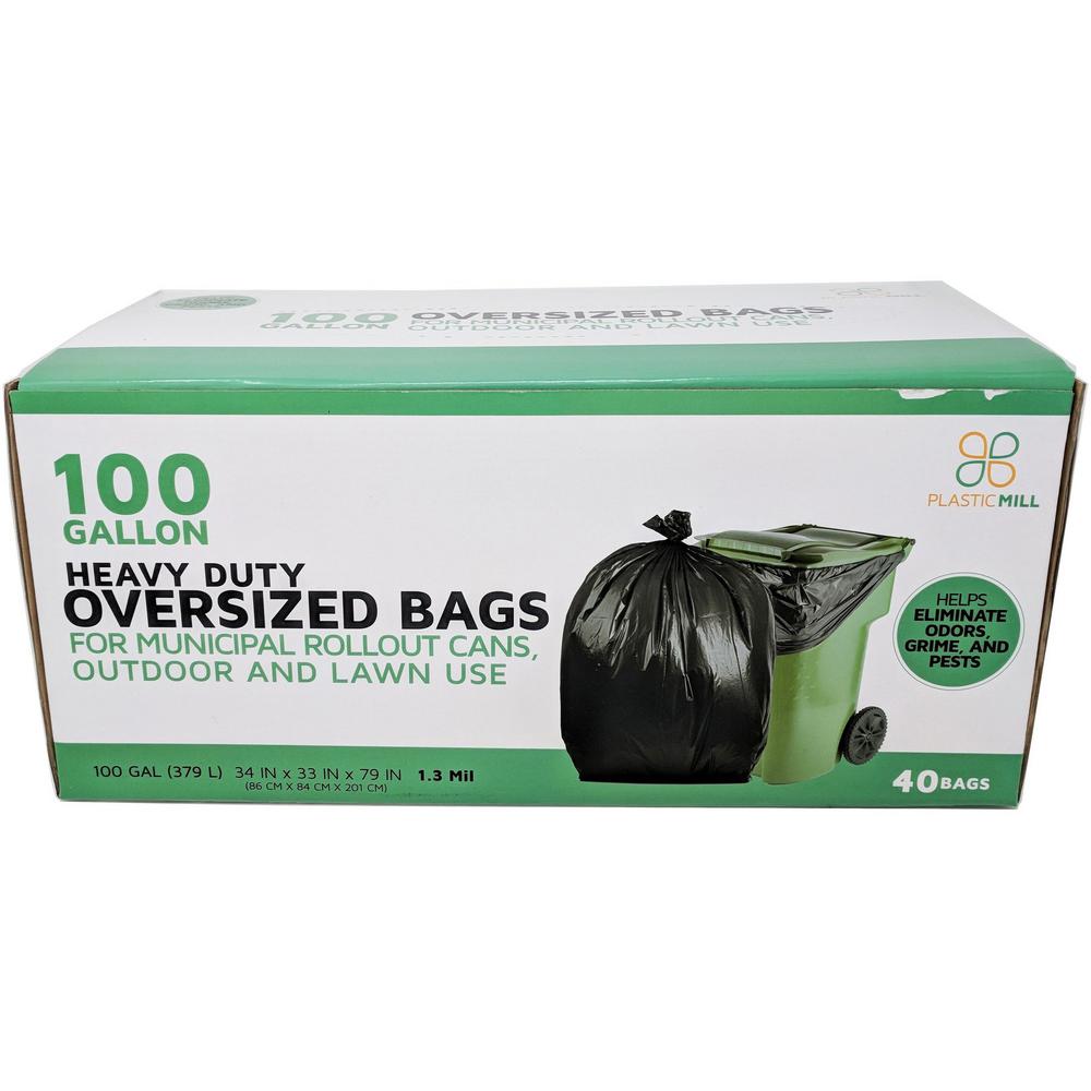 100 trash bags