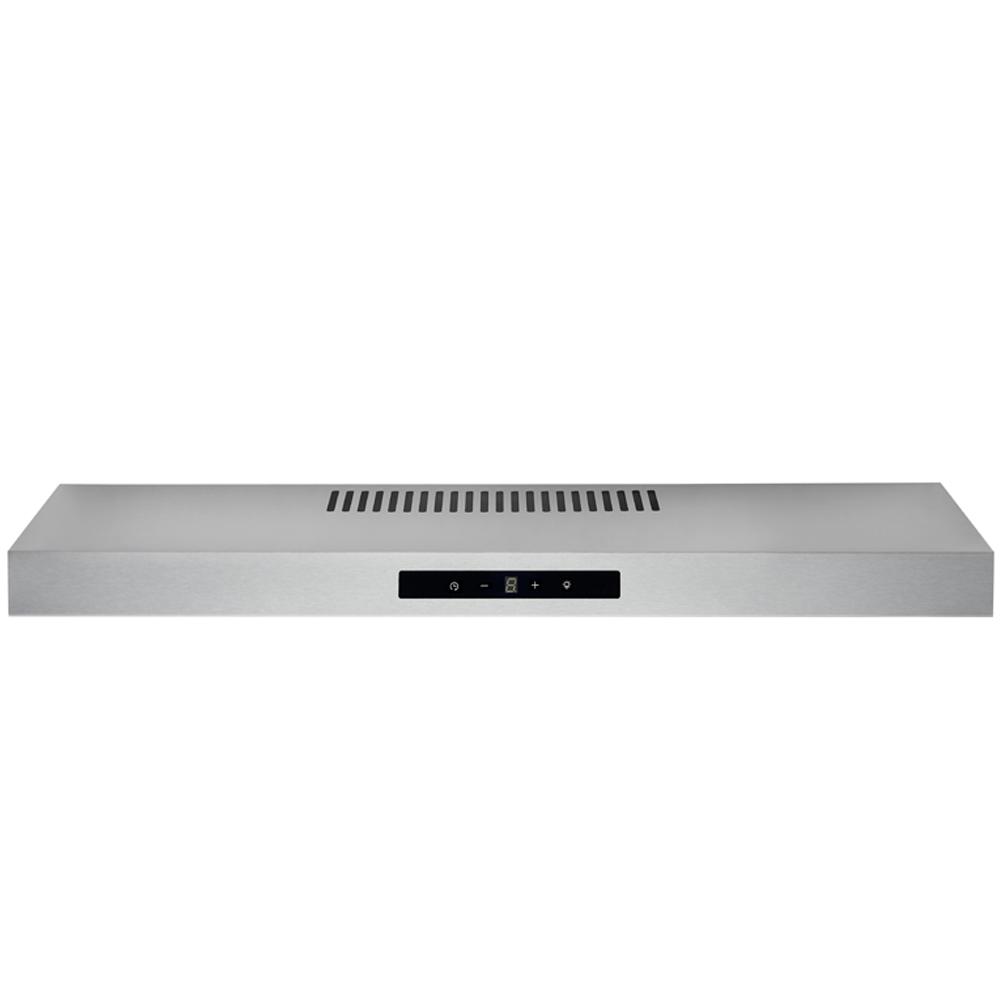 Cavaliere 30 in. Under Range Hood in Stainless Steel with Aluminum Mesh Filters, LED