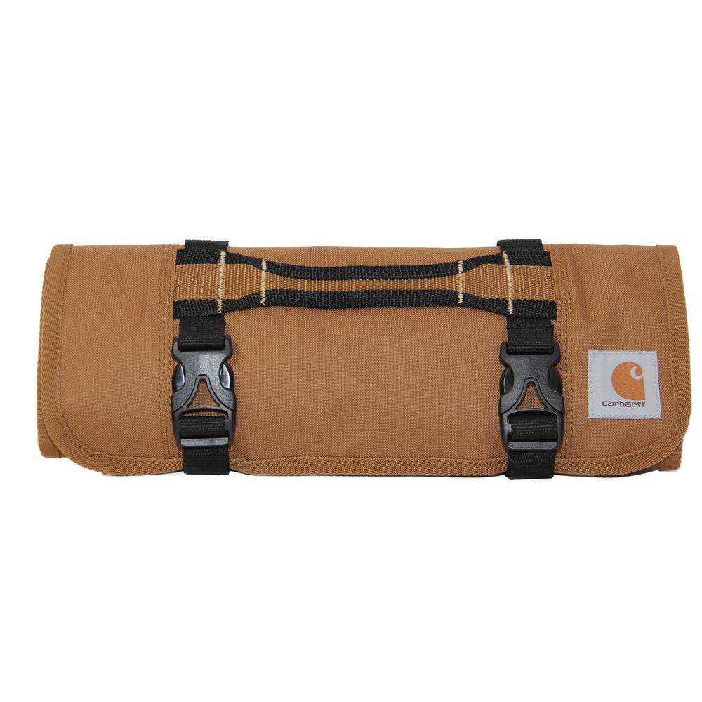 Carhartt 13 in. Brown Legacy Tool Roll-10082202 - The Home Depot