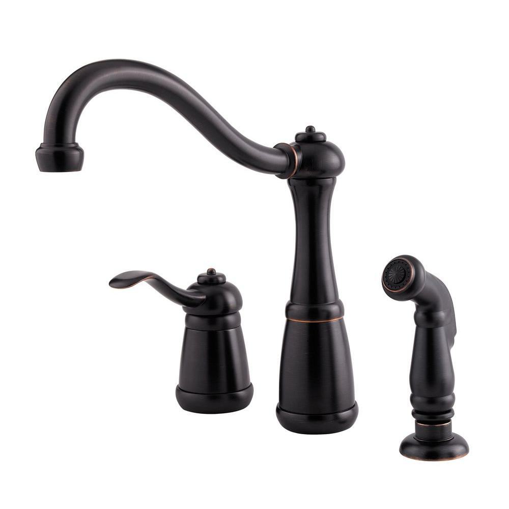 3 Or 4 Hole Pfister Kitchen Faucets Kitchen The Home Depot