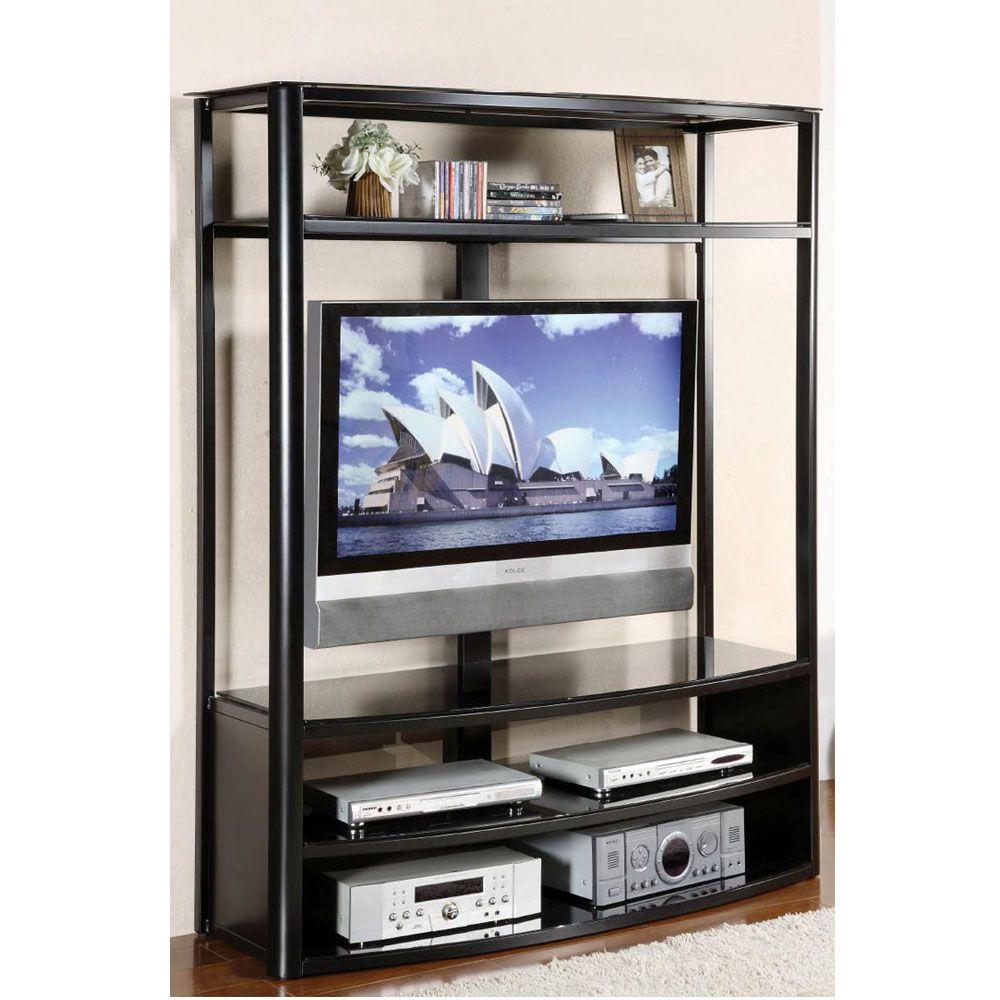 Worldwide Faron Black Storage Entertainment CenterCM5134TV