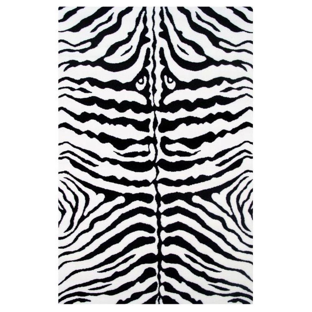Fun Rugs Time Zebra Skin White 4 Ft X 7 Area Rug Fun Rugs Time Zebra Skin White 4 Ft X 7 Area Rug