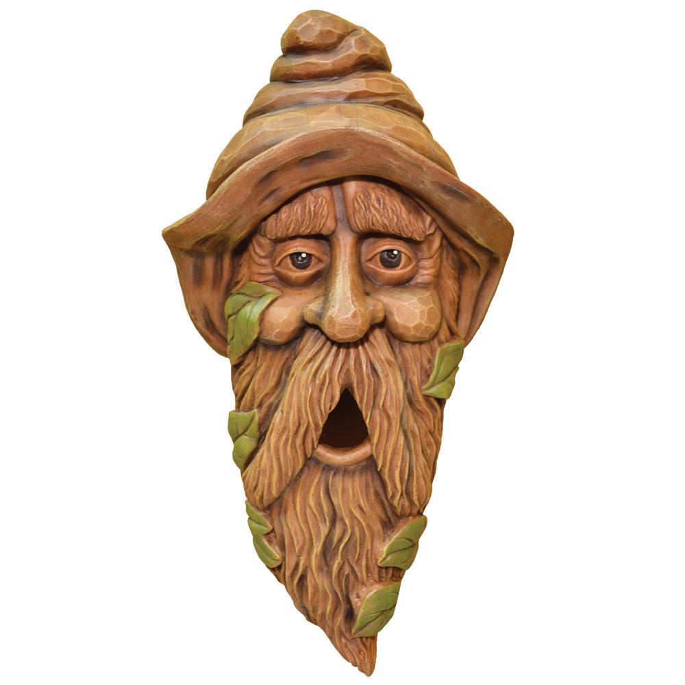 Birdhouse Face Long Hank - Fairy Garden Trees With Faces Birdhouse Face Long Hank - Fairy Garden Trees With Faces
