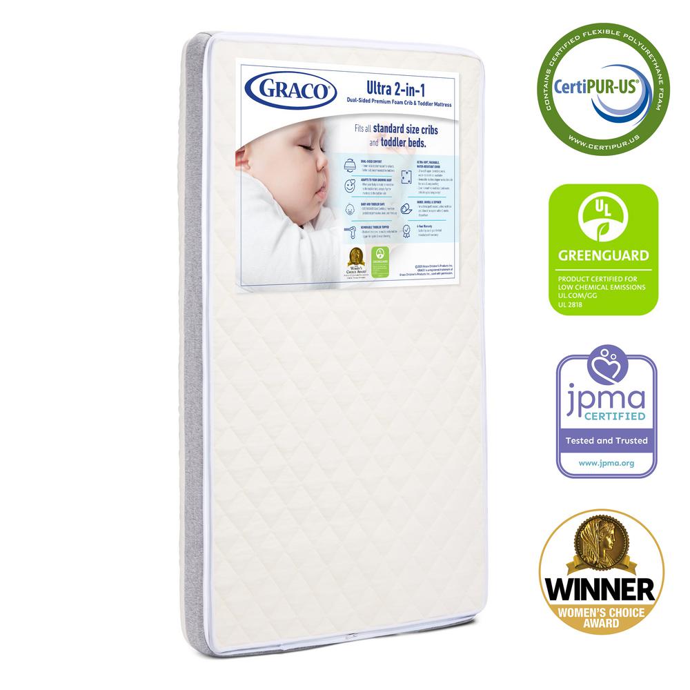 2 in 1 crib mattress