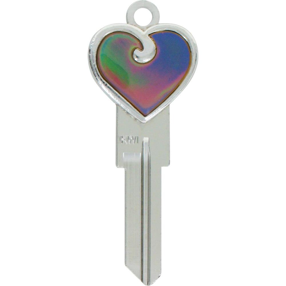 The Hillman Group #66 Mood Heart Key-94886 - The Home Depot