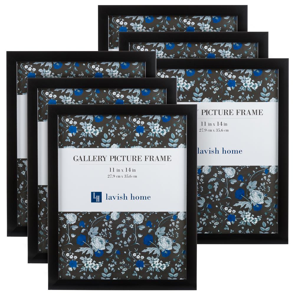Lavish Home 11 In X 14 Gallery Wall Picture Frame Set Of 6 W020007 The Depot - Gallery Wall Photo Frame Set Lavish Home 11 In X 14 Gallery Wall Picture Frame Set Of 6 W020007 The Depot - Gallery Wall Photo Frame Set