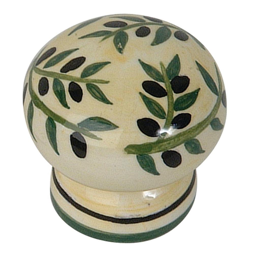 Atlas Homewares Ceramic Collection 1-3/4 In. Mixed Cabinet Knob-3160-17 ...