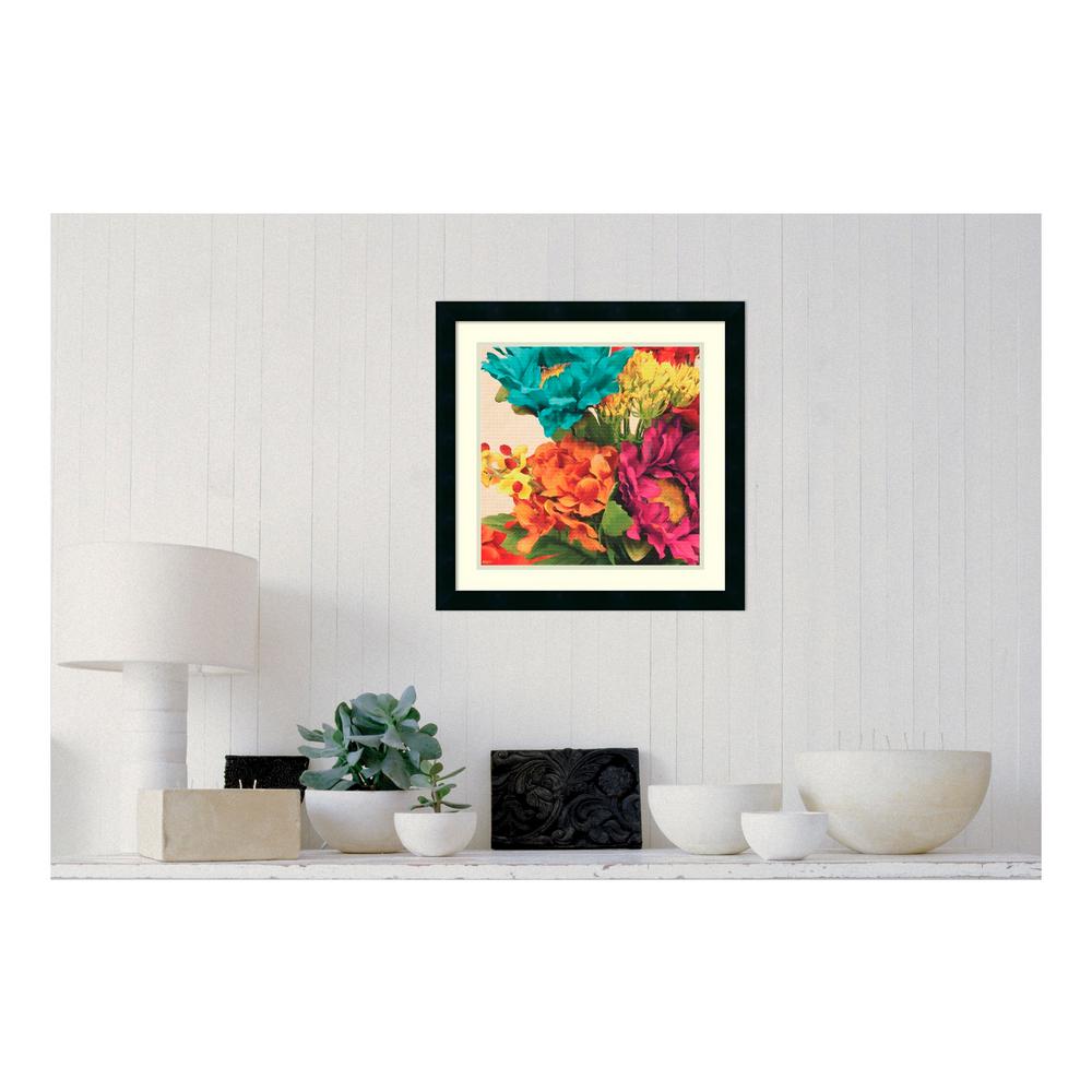 Amanti Art 21 In W X H Pop Flowers I By Jocelyne 21 In W X H Pop Art Flowers I By Jocelyne Anderson Printed Framed Wall